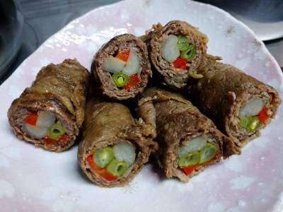 ごぼうの肉巻き