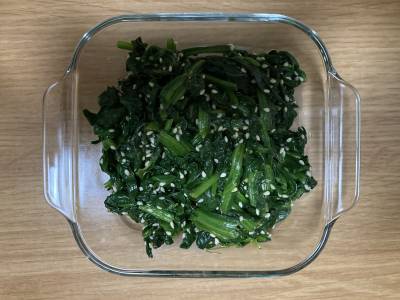 ほうれんそうのナムル