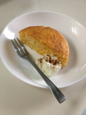 ふわふわキャロットケーキ