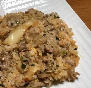 豚キムチチャーハン