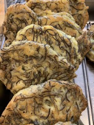 もずくの天ぷら