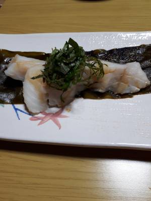 たらの昆布バター蒸し
