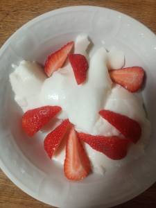 ヨーグルトミルクゼリー