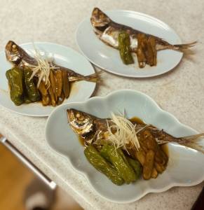 あじの煮物