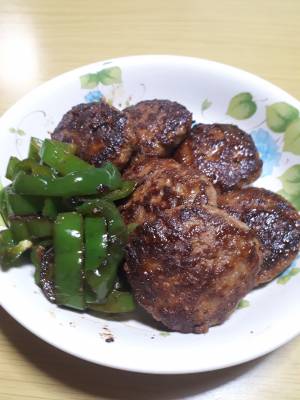 照り焼きハンバーグ