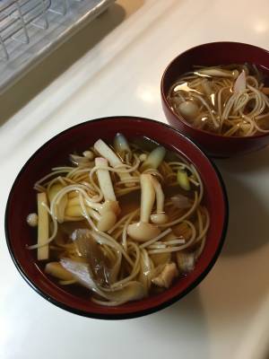 かまぼこ入りそうめんスープ