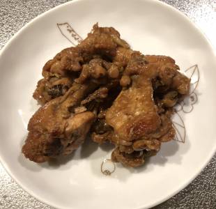 手羽元の黒酢煮