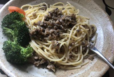 ポークソテー きのこソース