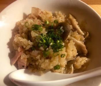 レモンときのこのさっぱりご飯