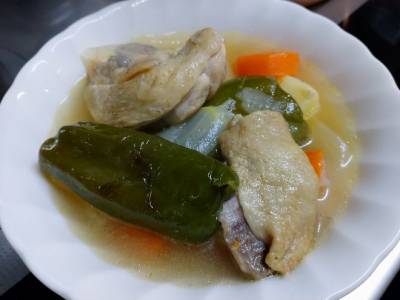 鶏肉と野菜のポトフ風