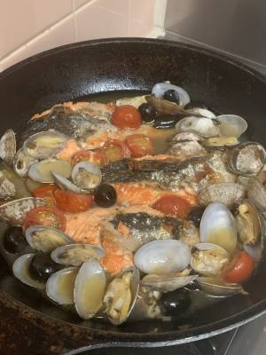 さけのアクアパッツァ