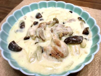 チキンのポテトクリーム煮