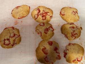 いちごの生クッキー