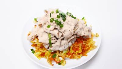 豚バラ肉のキムチ風味