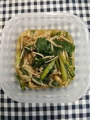 春菊と油揚のおひたし