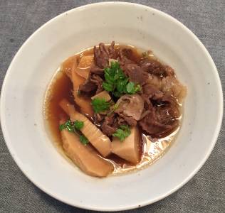 たけのこ肉めし