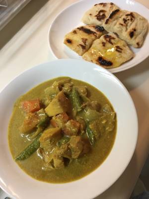 春のスパイスカレー