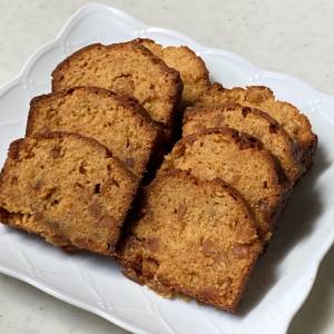 キャラメルりんごのパウンドケーキ