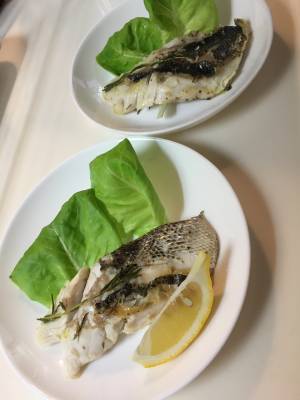 白身魚のグリル