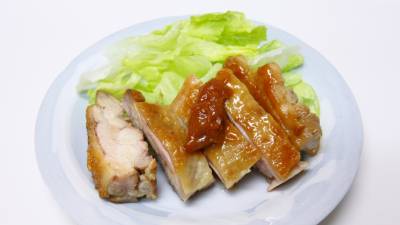 鶏もも肉の梅煮