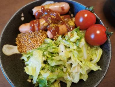 春キャベツのだし酢