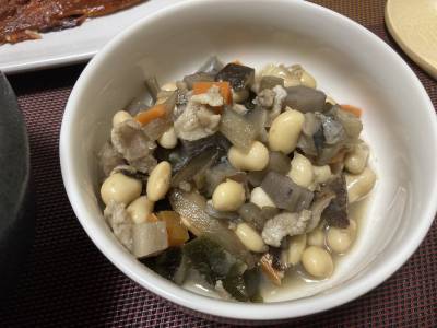 ふっくら五目豆