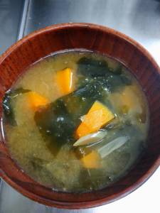 ごま風味みそ汁