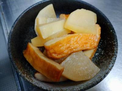 さつま揚げと大根の煮物
