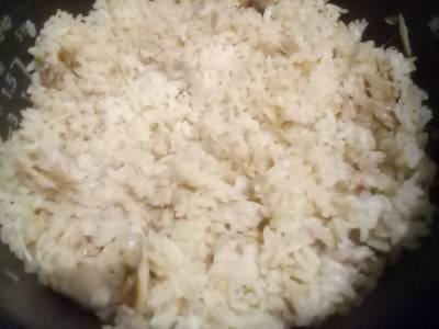 さけとじゃがいもの炊き込みご飯