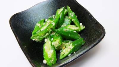 オクラのナムル