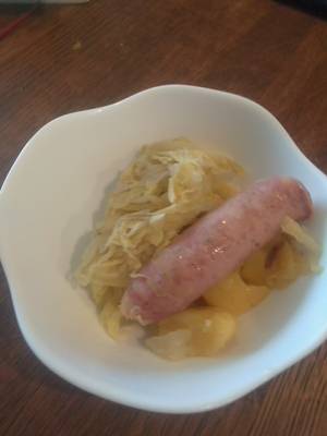 春キャベツのシュークルート