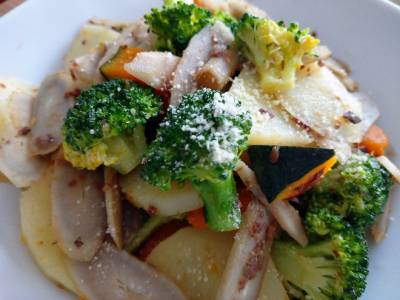 ゆで野菜のマリネ