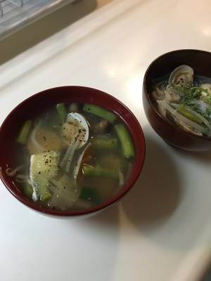 あさりのエスニック春雨ヌードル