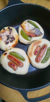 フライパンおやきパン