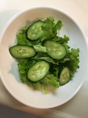 シンプルグリーンサラダ