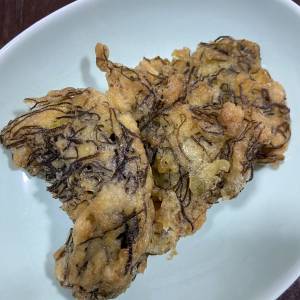 もずくの天ぷら