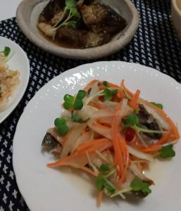 あじの南蛮漬け