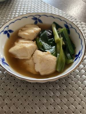 鶏の治部（じぶ）煮風