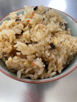 ツナの和風炊き込みご飯