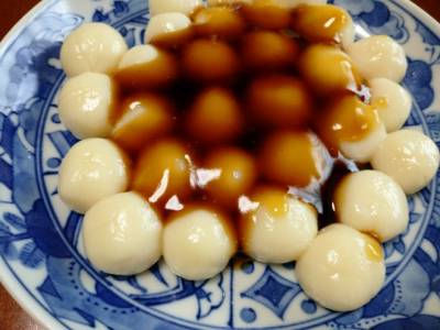 とうふのみたらし団子