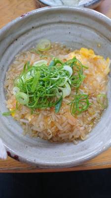 もやしあんの和風天津丼