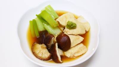 鶏の治部（じぶ）煮風