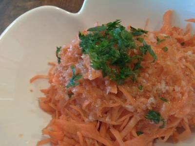 ダブル春にんじんサラダ