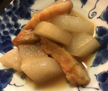 さつま揚げと大根の煮物