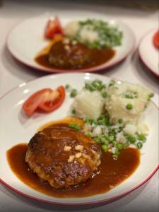 にんにくハンバーグ