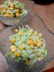 ごま風味のコールスロー