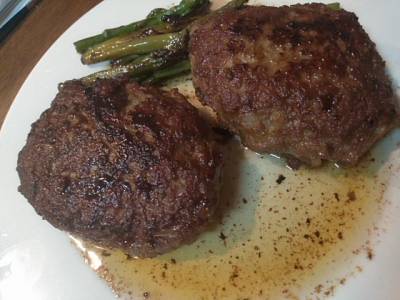 鶏つくねの照り焼き