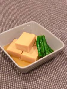 高野豆腐の含め煮