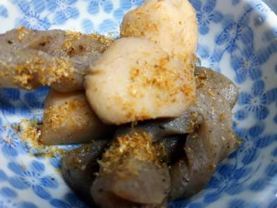 里芋とこんにゃくの土佐煮