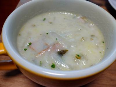 じゃがいものミルクスープ